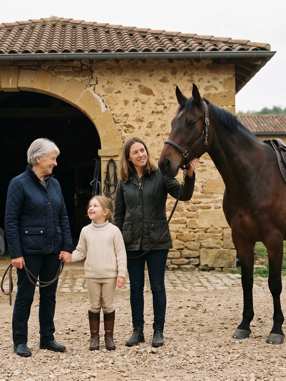 L'équipe, Haras de Cheval Évasion, centre équestre à Saint-Ondras